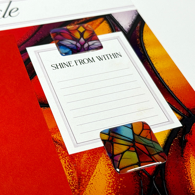 Stained Glass Epoxy Squares