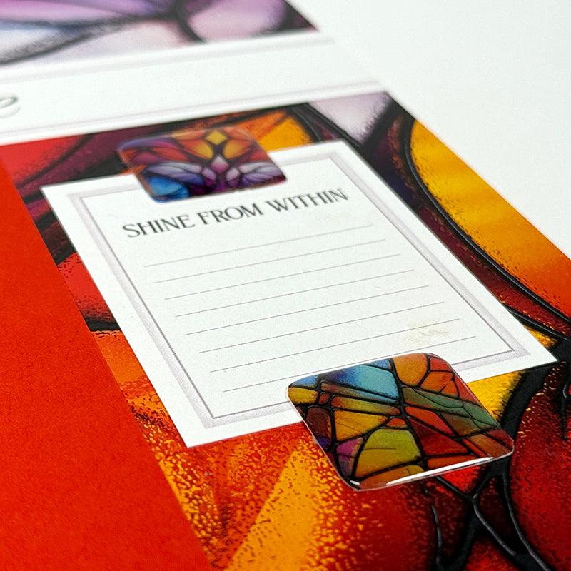 Stained Glass Epoxy Squares