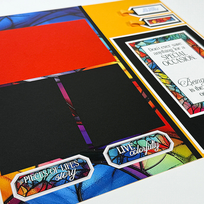 Stained Glass Nesting Frames Die Cut Set