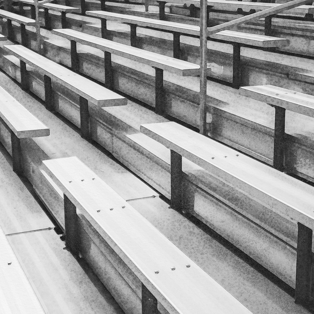 Champions 12x12 Bleacher Print