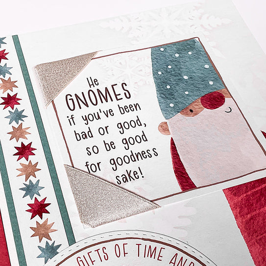 Gnome for Christmas Page Kit