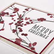 Shades of Winter Remix Berry Overlay Stencil