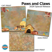 Paws and Claws 12x12 Prints