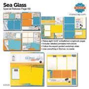 Sea Glass Page Kit