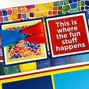 Colorful Life Page Cutaparts