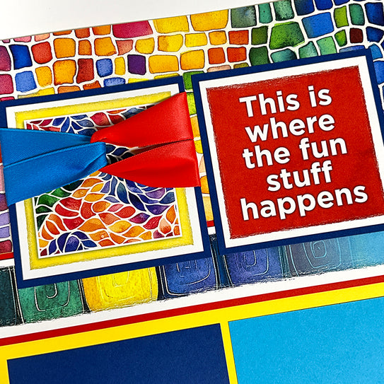 Colorful Life Page Cutaparts