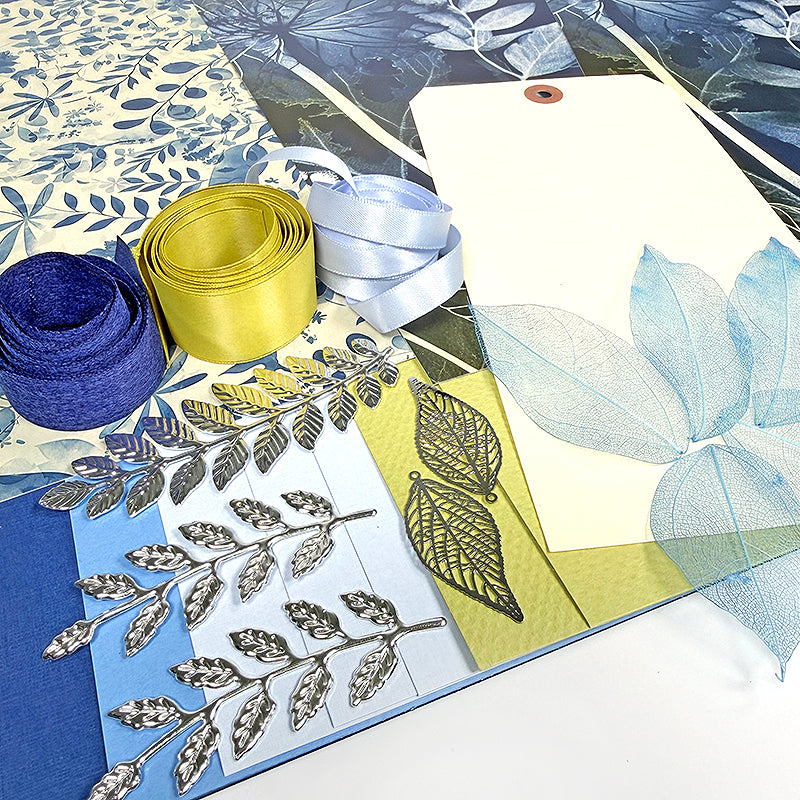 Blue Botanicals Page Kit