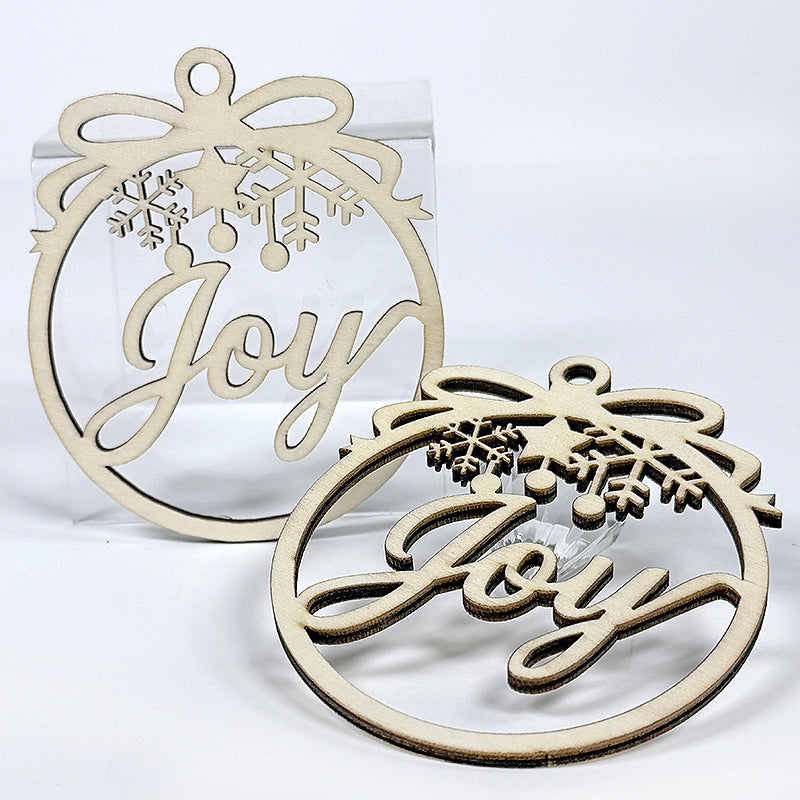 Timeless Christmas Ornament Woodcuts