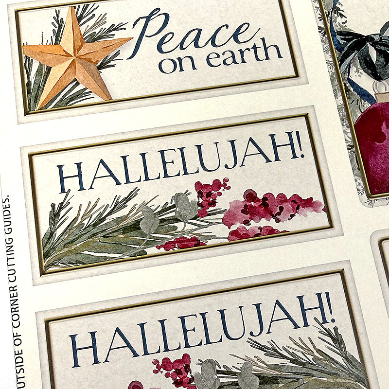 Timeless Christmas Sacred Card Cutaparts