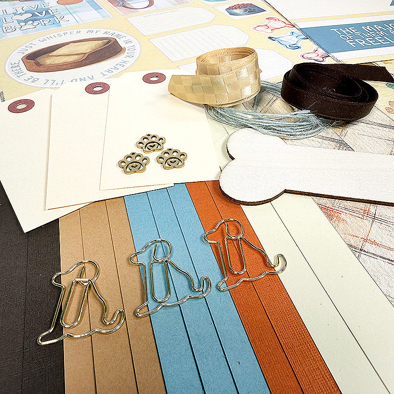 Wags and Whiskers - Dog Page Kit