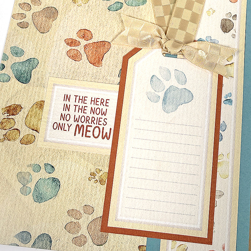Wags and Whiskers Cat Page Cutaparts