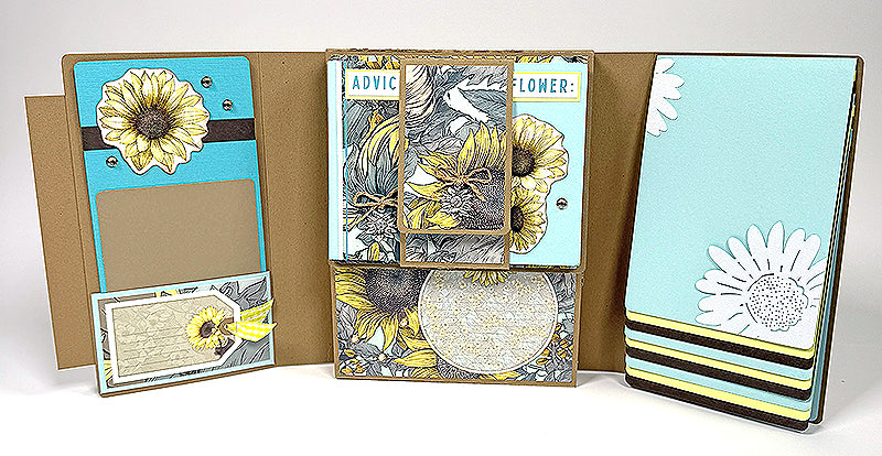 Travel Memory Book Components - Kraft