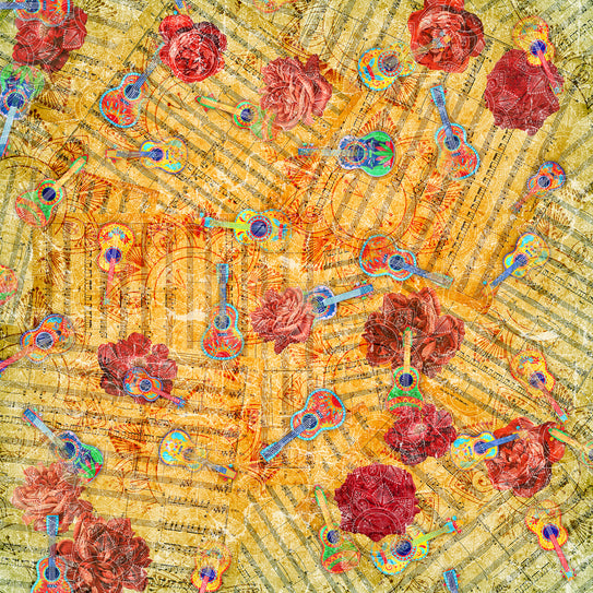 Mariachi 12x12 Prints