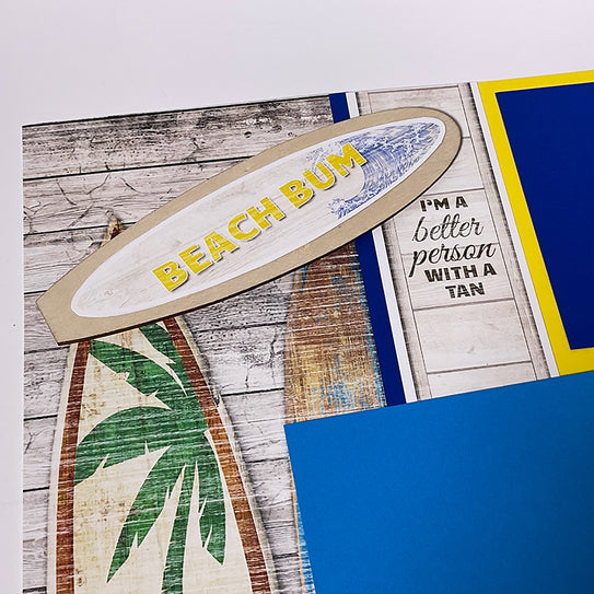 Surf Shop Board Woodcuts