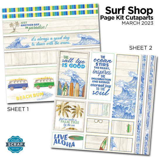 Surf Shop Page Cutaparts