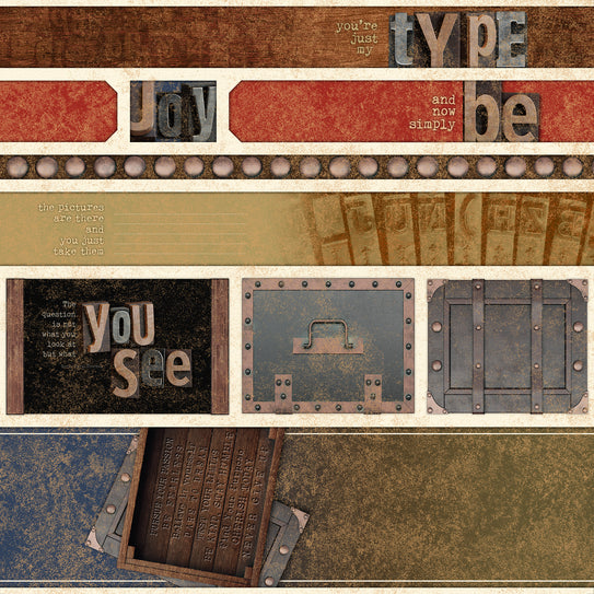 Typeset Page Cutaparts