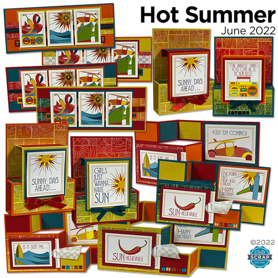 Hot Summer Card Kit