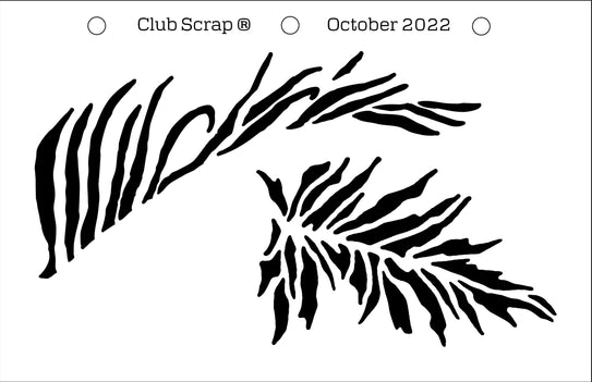 Meadow Rushes Stencil