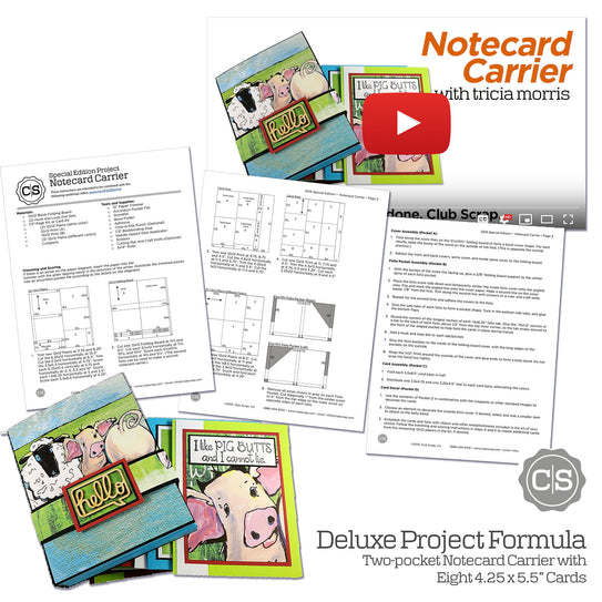Notecard Carrier Project Instructions
